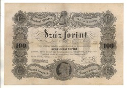 100 forint 1848 Kossuth bankó 4.