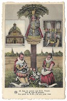Old Postcards-Régi Képeslapok-Belgium-Scherpenheuvel-Zichen 1951-ből. Flamand-Branbant tartomány.