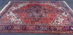 Régi Kézi csomózású Heriz perzsa szőnyeg 250x330cm