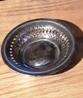 Pierced silver bowl