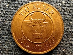Izland 10 aurar 1981 (id55245)