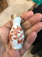 Herendi porcelán váza, hibátlan, 6 cm-es, ajándéknak.