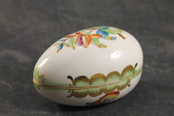 Herend Victorian patterned egg bonbonier 967