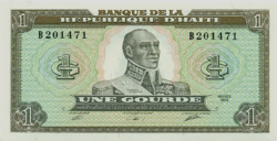 Haiti 1 gourde 1989 uinc