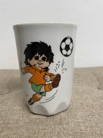 Zsolnay ESPANA 82' Porcelán Pohár A10