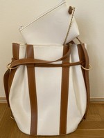 Women's lancel in white bag