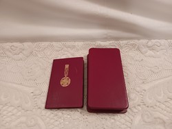 1,-Ft Ritka Lengyel minisztériumi kitüntetés kisérőjével