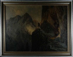 Friedrich Wisternigg (1911-1989), mountain landscape
