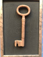 Kovásoltvas kulcs,pince kulcs. 22x7 cm