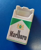 Porcelán Marlboró cigarettás doboz hamutartó