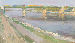 Kálmán Kató: the Margaret Bridge in Budapest