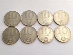 10 forint 1971 és 1972 lot