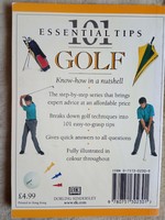Golf 101 Essential Tips- Angol nyelvű könyv !