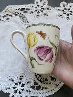 Beautiful floral Dutch cappuccinos with tea cup - jbs - janneke brinkman salentijn