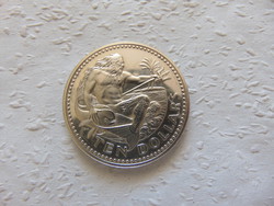 Barbados Silver $ 10 1973 pp 38.25 Grams 925 silver