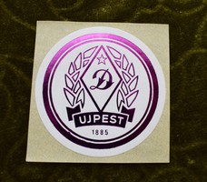 Retro sticker of Újpest 1885 ute