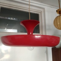 Retro piros mennyezeti lámpa - IDEA - Nádai Tibor