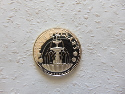 Barbados ezüst 5 dollár 1973 PP 31.60 gramm 800 as ezüst