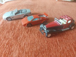Lamborghini, Mercedes matchbox 3 db!