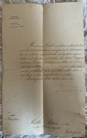 Kelle Artúr eredeti kinevezési levele és korabeli fotója