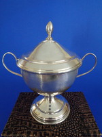 Silver sugar bowl with lid circa 1920