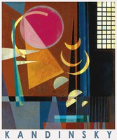 Kandinsky Kandinszkij kép művészeti plakát geometrikus orosz absztrakt festmény Éles és nyugodt 1927