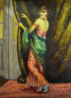 Géza Záhonyi (1889 -?) Miss Art Deco