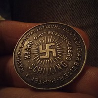 Német náci ss birodalmi pénz érme.