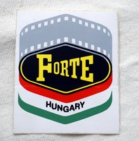 Retro sticker forte hungary