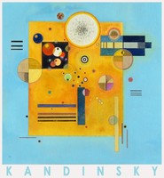Kandinsky Kandinsky image exhibition poster reprint russian modern abstract painting fine print 1931
