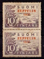 Zeppelin bélyegpár