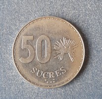 Ecuador - 50 sucre 1991