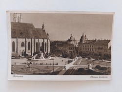 Old postcard Cluj Matthias King Square photo postcard