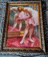 Fried Pál - Rózsaszín ruhás Balerina