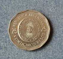 Argentina - 25 pesos 1967