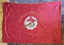 Munkásőrség 1957-es zászlója