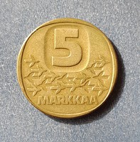 Finnország - 5 márka 1982