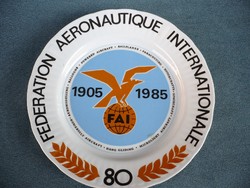 Fai-federation aeronautique internationale flying wall plate