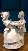 Blacksmith Eva pottery, dancing couple
