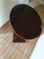 Oval mahogany table