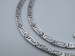 KK1409 Görög motívumos ezüst nyaklánc 925 fémjelzett
