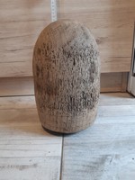 Régi fa kucsmakészítő forma, kalap forma