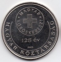 125th anniversary of the Hungarian Red Cross 50 ft commemorative coin, 2006