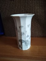 Rosenthal German porcelain vase with leaf for sale