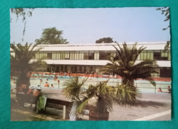 Harkányfürdő ,strand postatiszta képeslap,1983