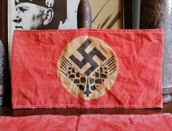 NSDAP náci, horogkeresztes Reichsarbeitsdienst (R.A.D.) karszalag