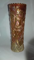 Brockwitz Carnival irizáló üveg váza 1930 - ból Kalman20 részére
