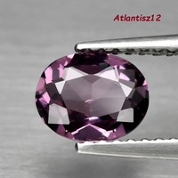 Rare! Genuine, 100% term. Pinkish purple spinell gemstone 0.87ct (vsi) value: 47,900 HUF