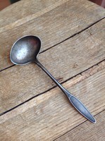 Old Danish silver-plated small ladle