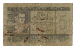 5 schilling 1951 Ausztria Ritka
